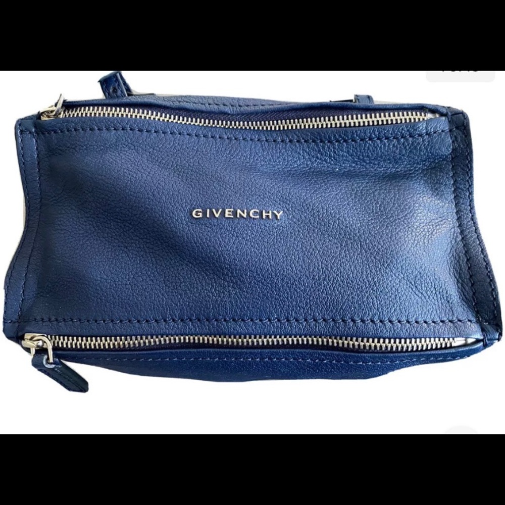 Authentic Givenchy Mini Pandora Crossbody. Pebbled Leather. Original Dust Bag
